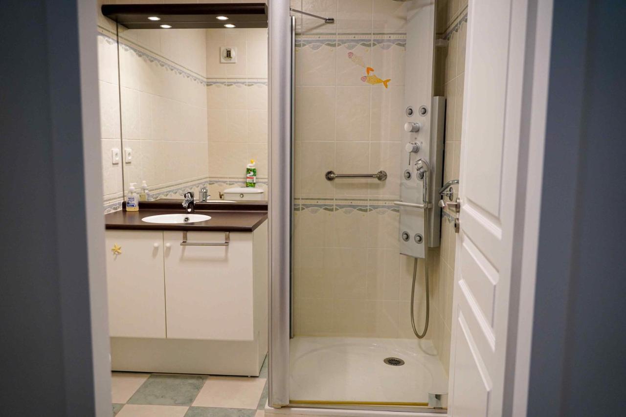 Grand Et Luxueux Appartement Lumineux 4 Pers Vue Mer Wifi Inclus Quiberon Extérieur photo