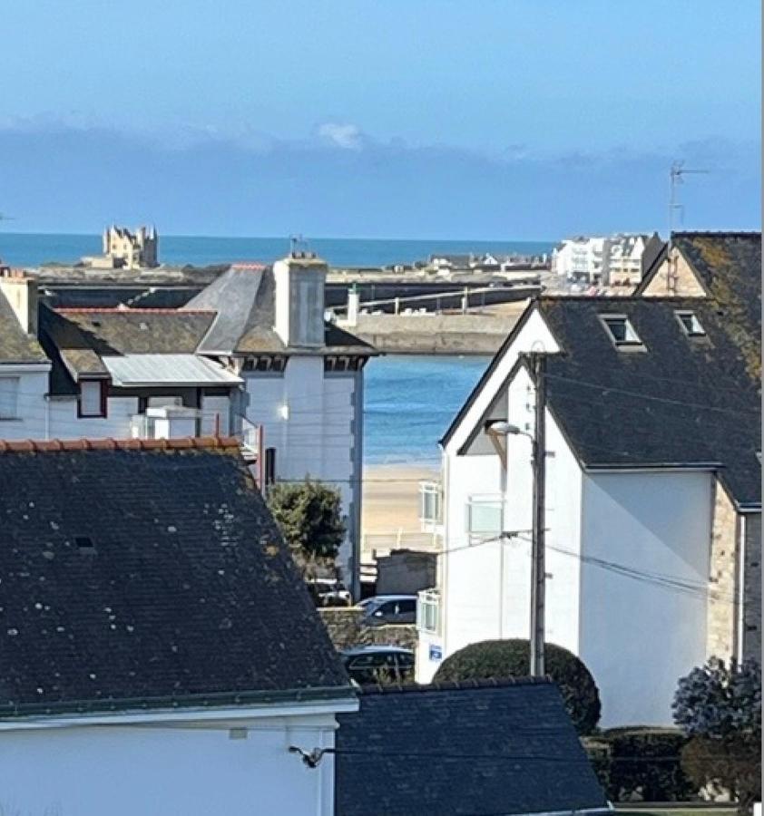 Grand Et Luxueux Appartement Lumineux 4 Pers Vue Mer Wifi Inclus Quiberon Extérieur photo