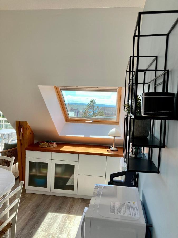 Grand Et Luxueux Appartement Lumineux 4 Pers Vue Mer Wifi Inclus Quiberon Extérieur photo